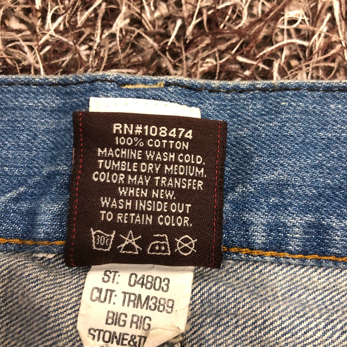 트루릴리전 월드투어 레더 포켓 플레어 부츠컷 데님 팬츠 상품이미지9