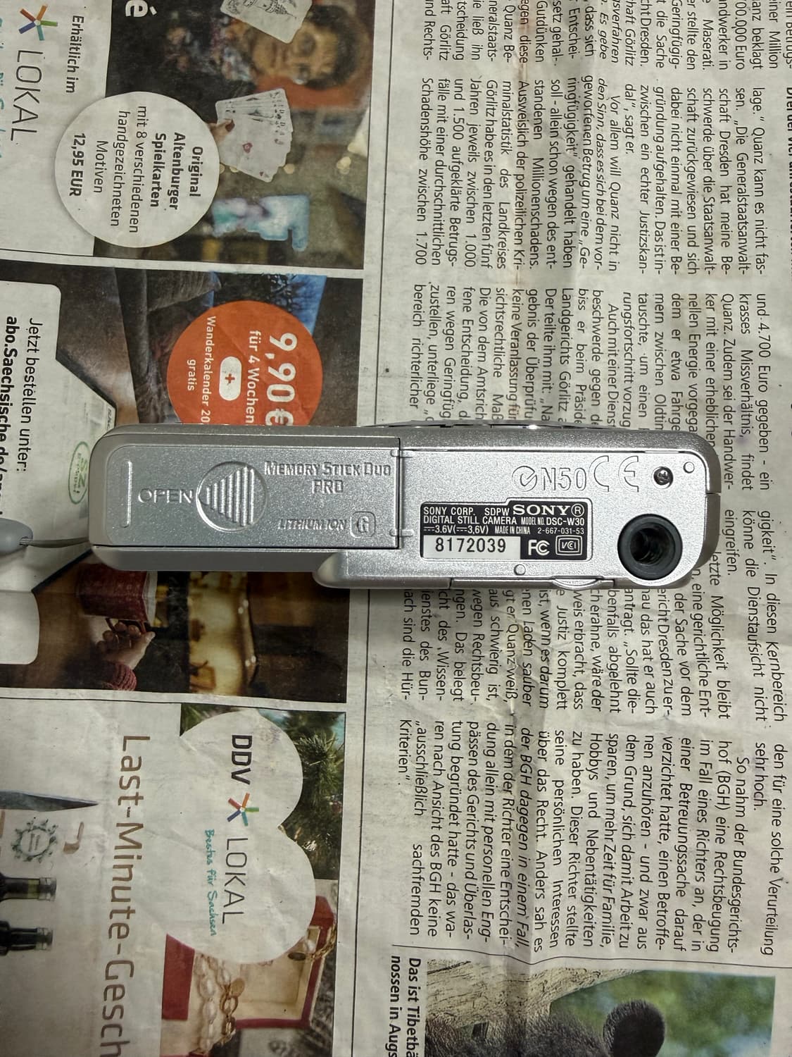 소니 Sony cybershot DSC-W30 상품이미지4