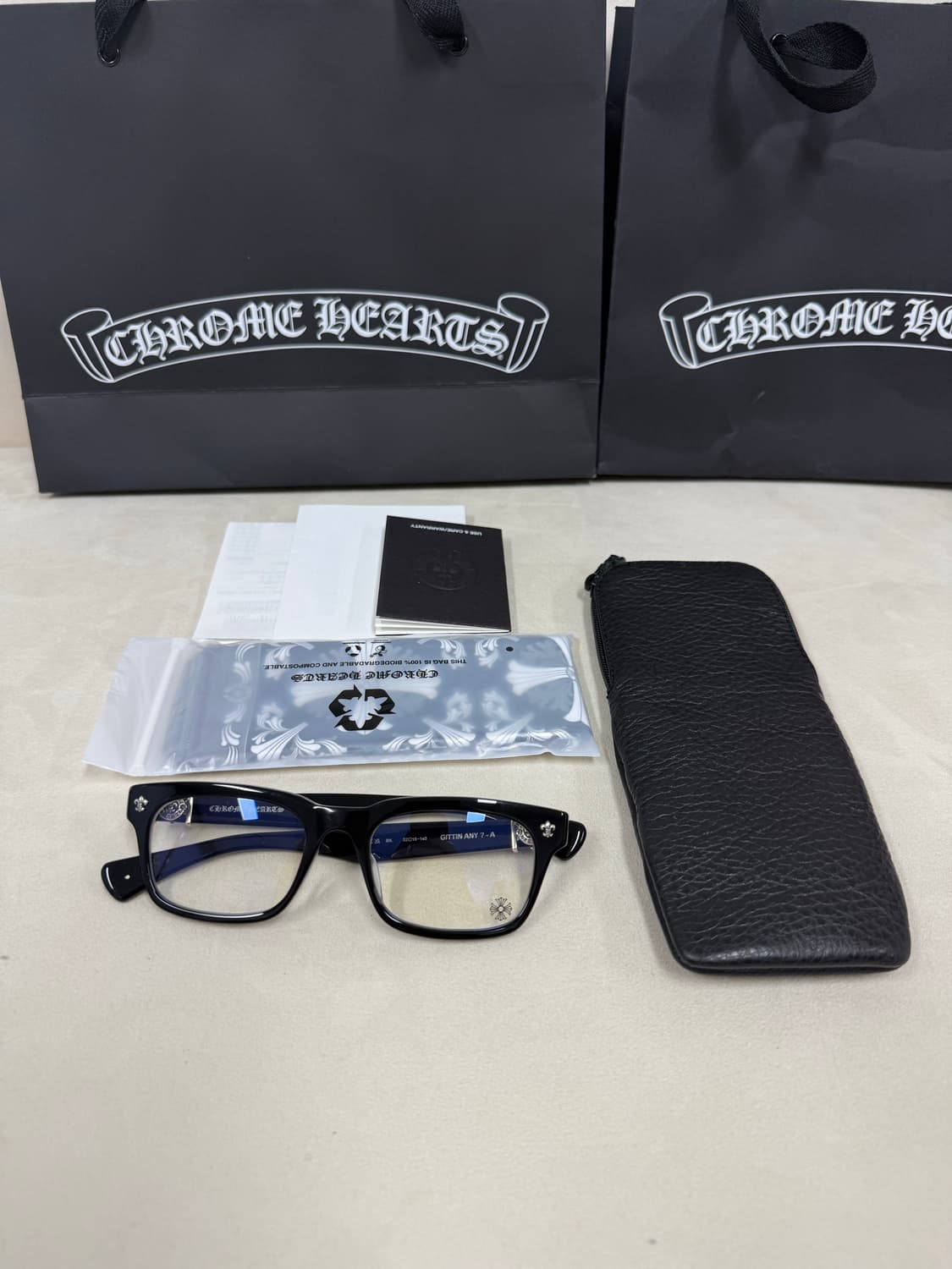 크롬하츠 지티아니 아시안핏 블랙  Chrome Hearts Gittin 상품이미지1