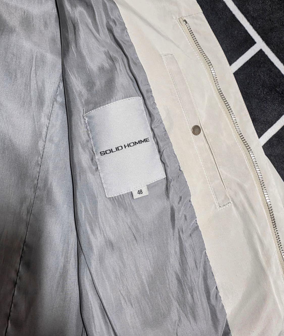 솔리드옴므 봄버자켓 상품이미지4