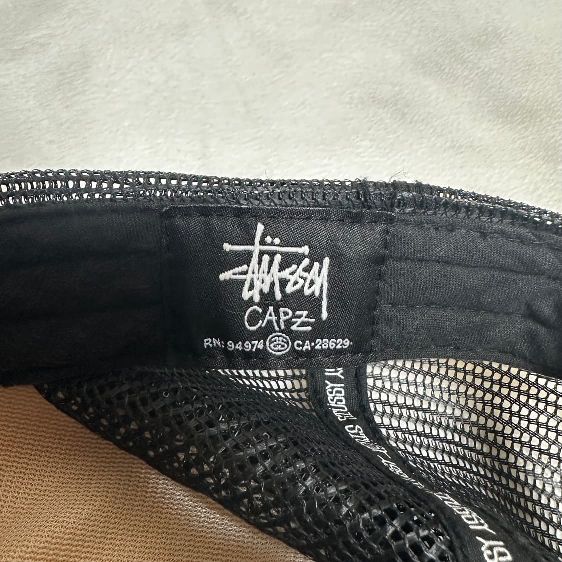 00s 빈티지 스투시 트러커 볼캡 상품이미지6