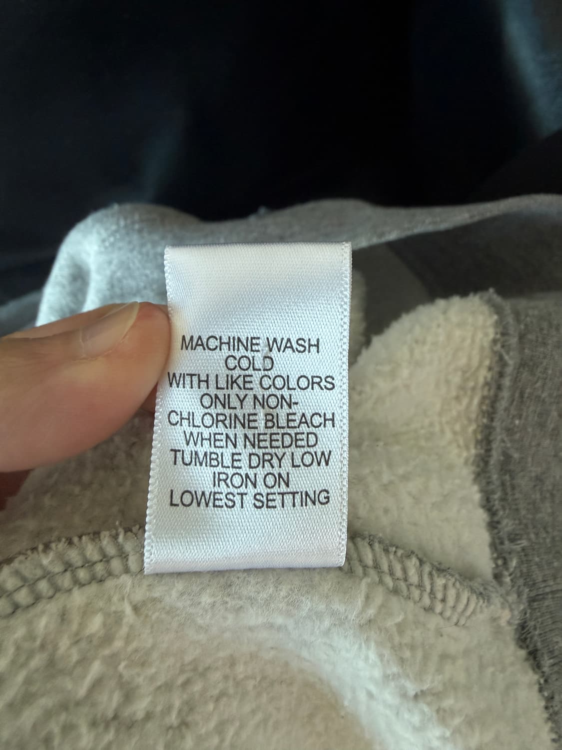 19ss 피오갓 에센셜 리플렉티브 맨투맨 M사이즈 상품이미지6