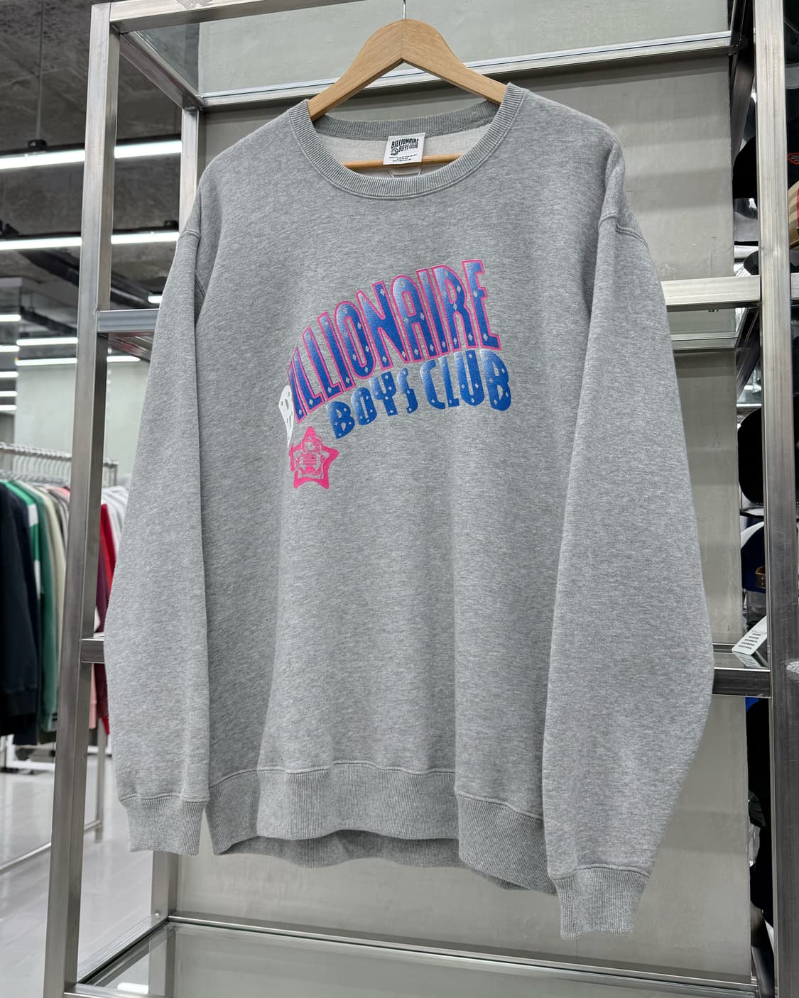  빌리네어보이즈클럽 BBC 그래픽 로고 스웻 셔츠 맨투맨 상품이미지2