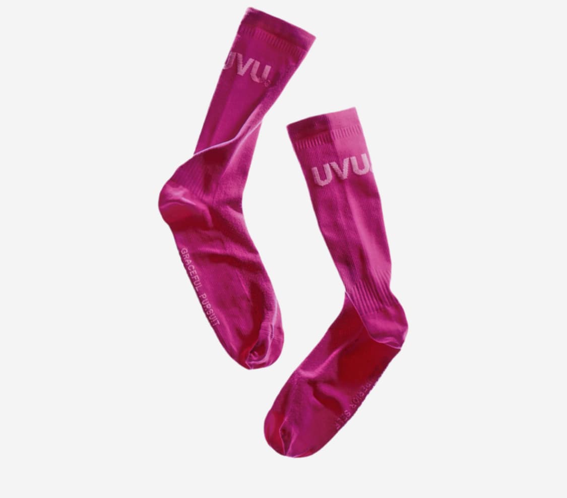 (S-M)UVU Running Sock Pink 핑크 상품이미지1