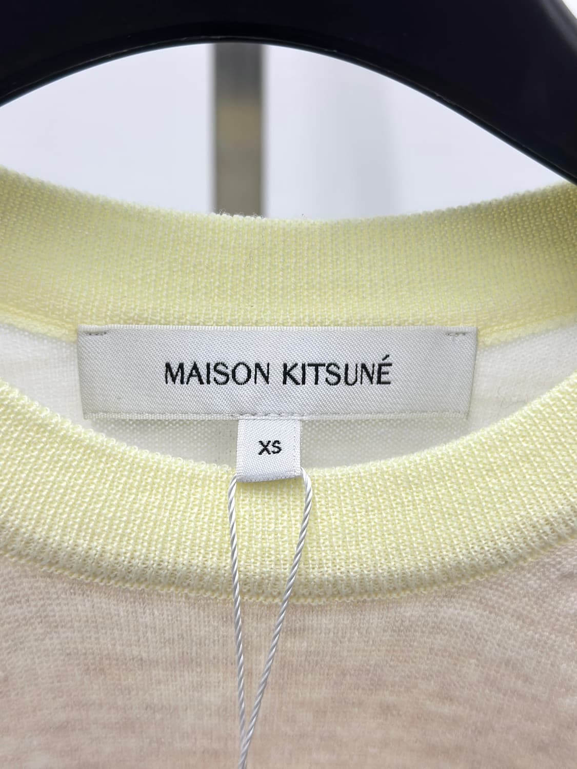 메종키츠네 24SS 베이비폭스 컬러블록 니트  상품이미지8