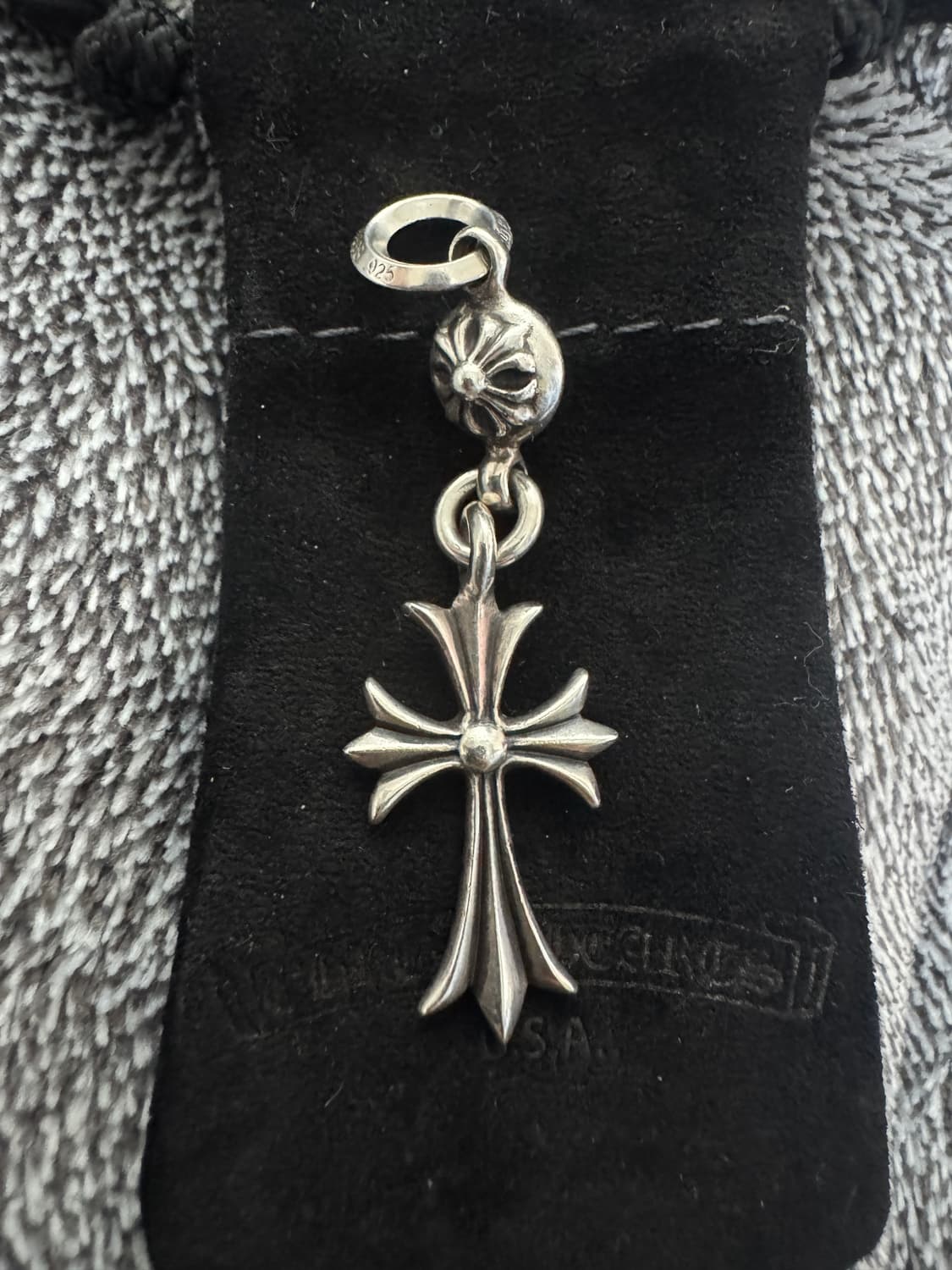 크롬하츠 원볼타이니크로스1p다이아 오리지널 상품이미지3