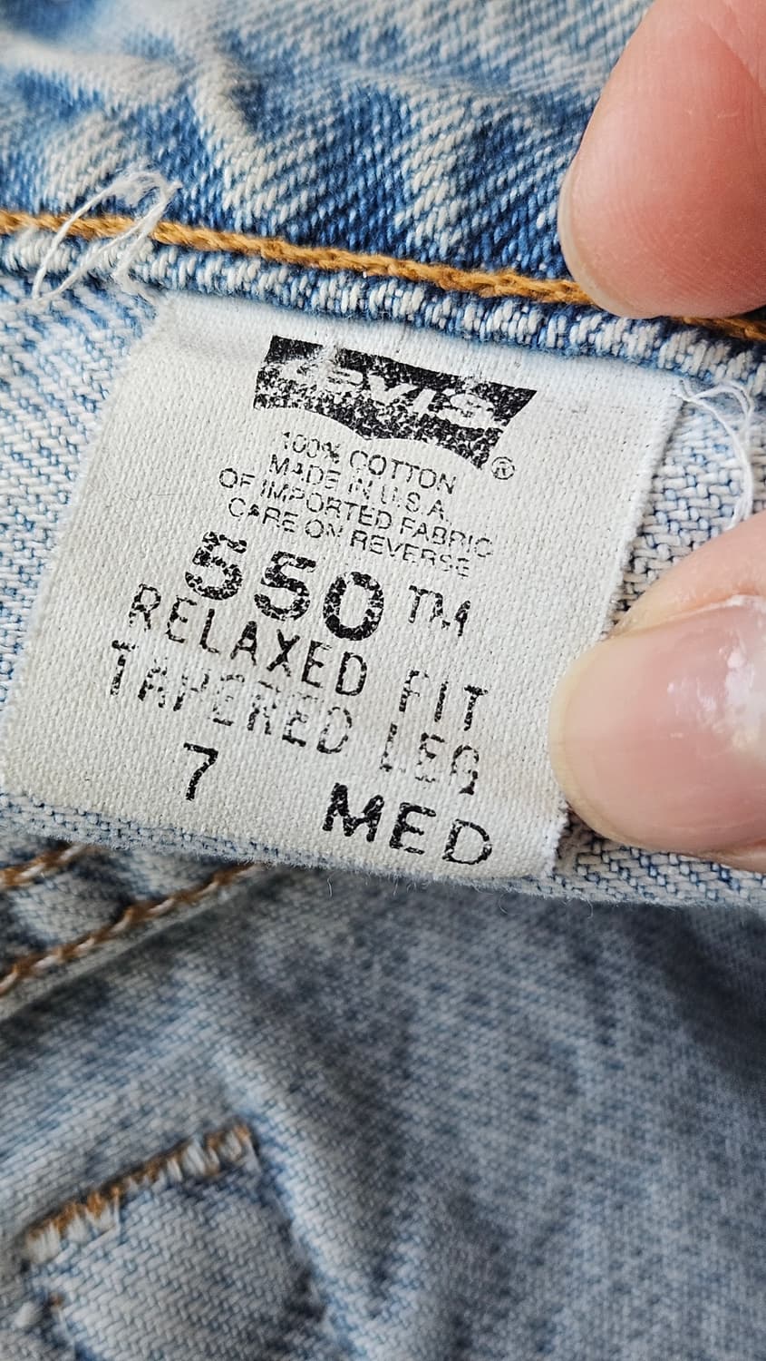 ​[Made in USA] 리바이스 오리지널 550 / 27추천 상품이미지3