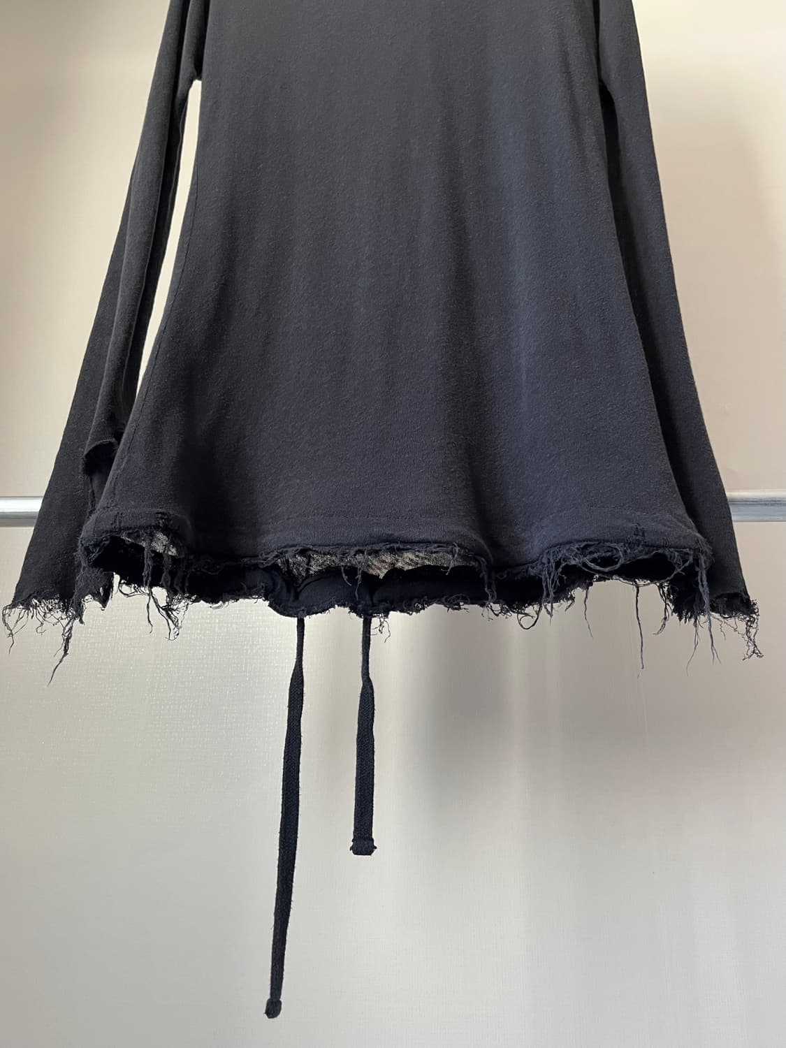 Thom/Krom Raw Edge Double Layer Cutsew 상품이미지8