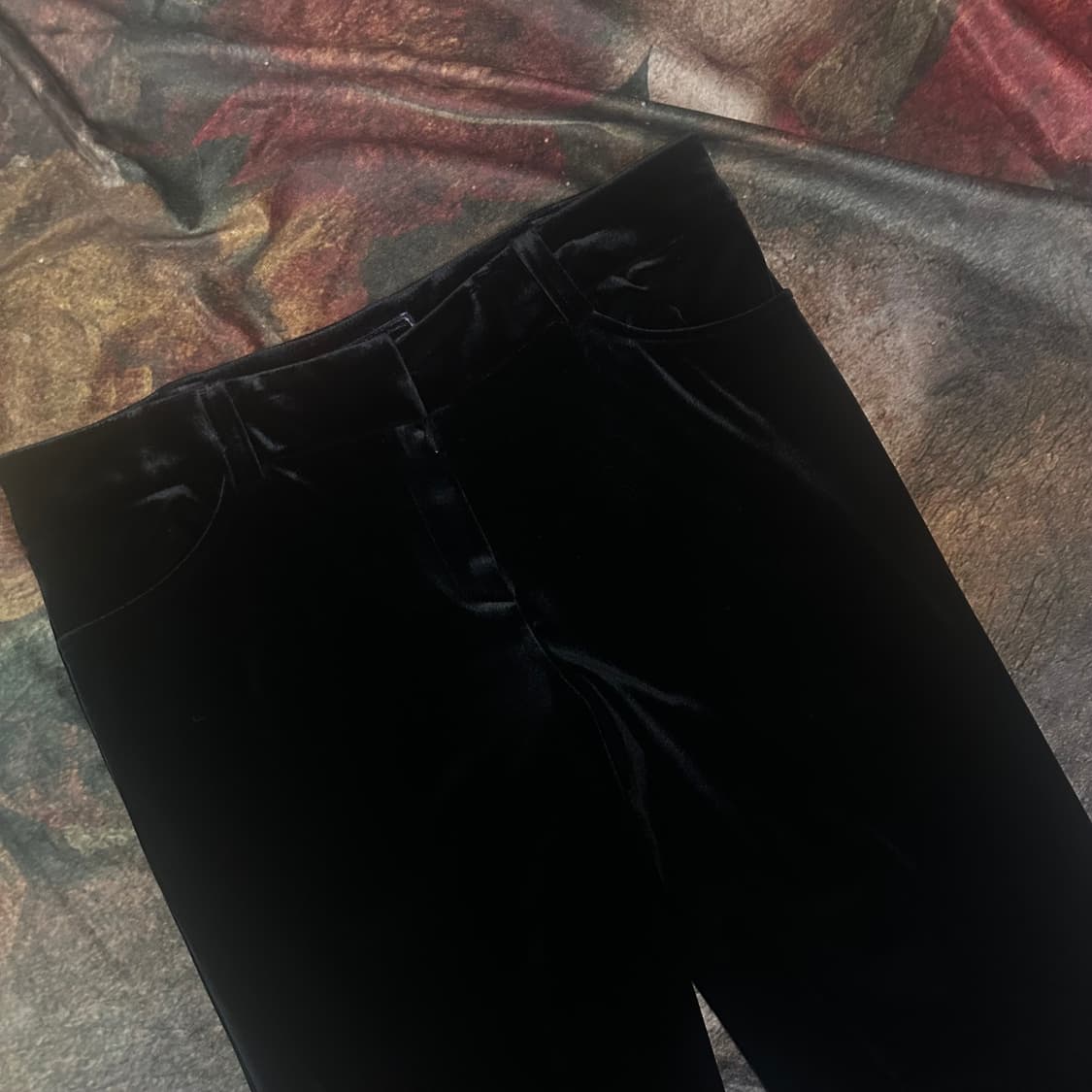일본 빈티지 브라운벨벳팬츠 30 상품이미지2