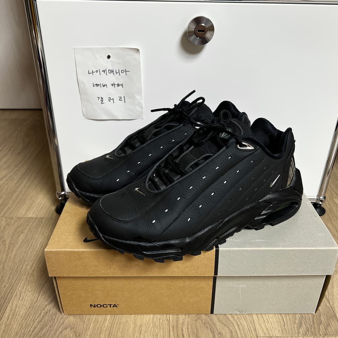 [275] 나이키 × 드레이크 녹타 핫 스텝 에어 테라 트리플 블랙 상품이미지4