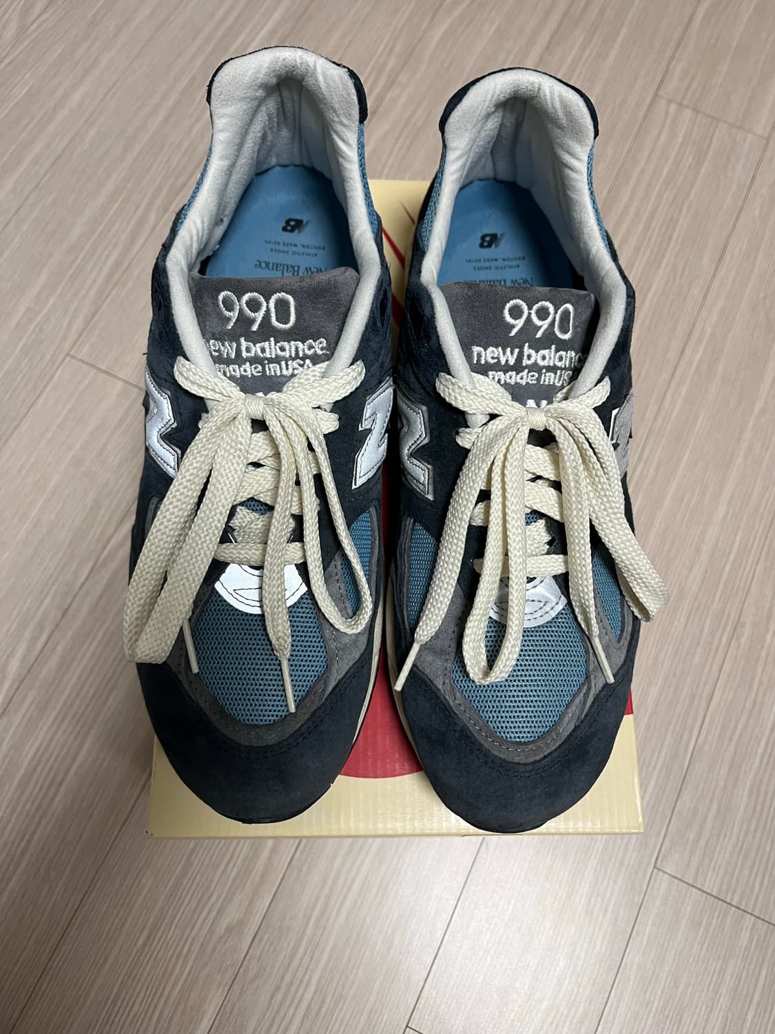 [280] 뉴발란스 990v2 네이비 캐슬락 상품이미지1
