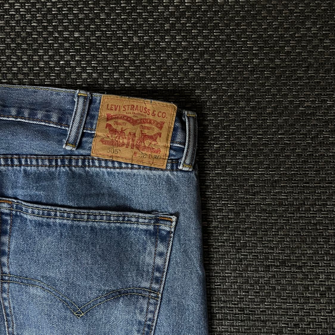 (38) 리바이스 505 38X30 데님 팬츠 상품이미지5