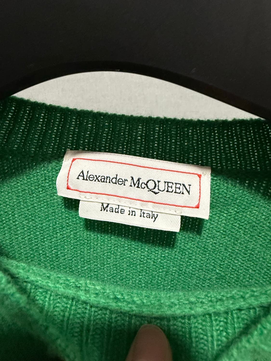 알렉산더 맥퀸 크롭 니트 상품이미지2