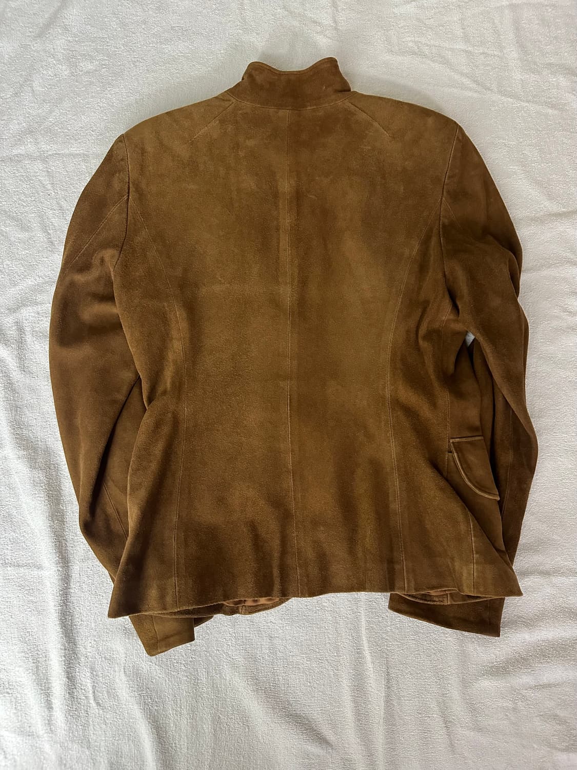 스웨이드 가죽 자켓 made in Italia 상품이미지5