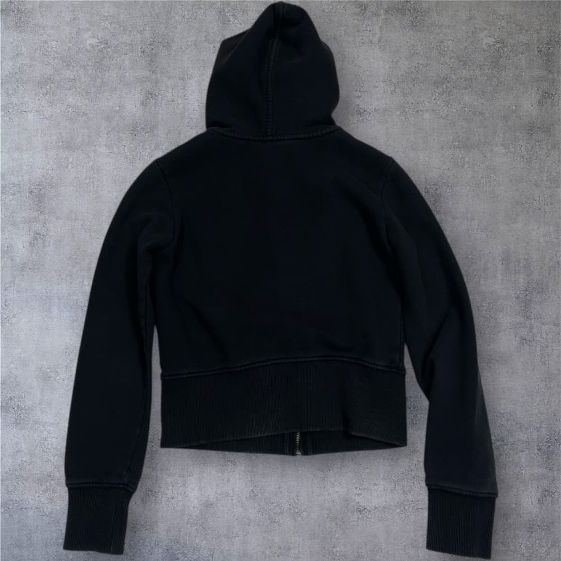 도호 DOHC 블랙 로고 크롭 후드 집업 S 상품이미지7