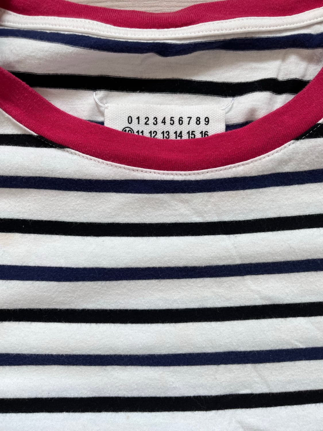Maison Margiela 보더 티셔츠 상품이미지1