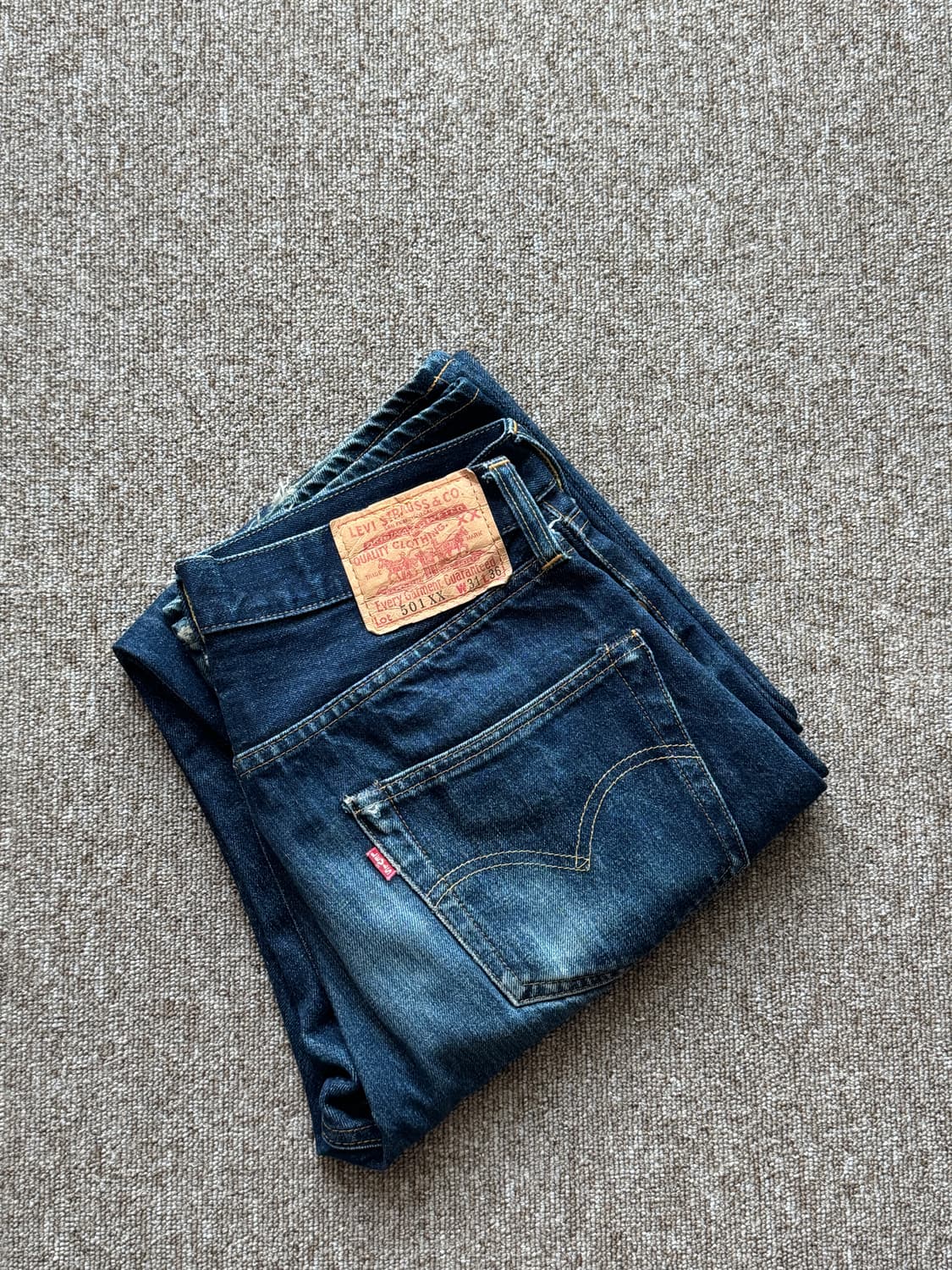 [실측 약 28] 리바이스 LVC 501XX 555 발렌시아 공장 상품이미지1