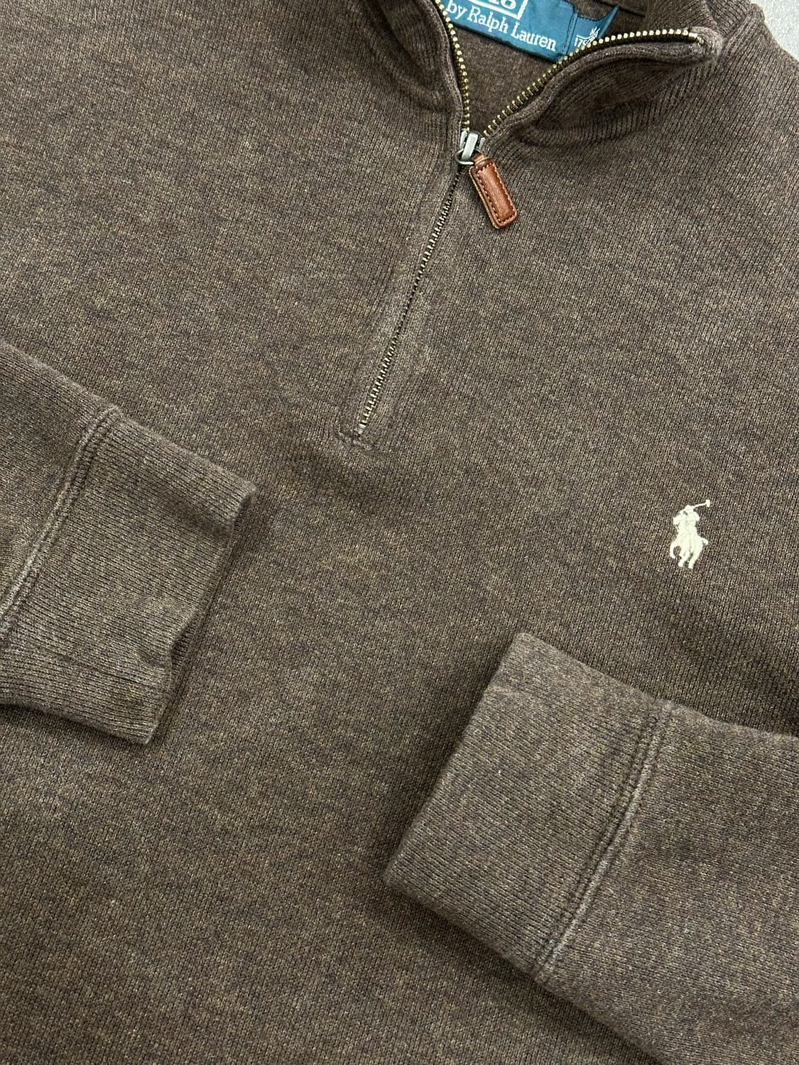 폴로 반집업니트 M 상품이미지6