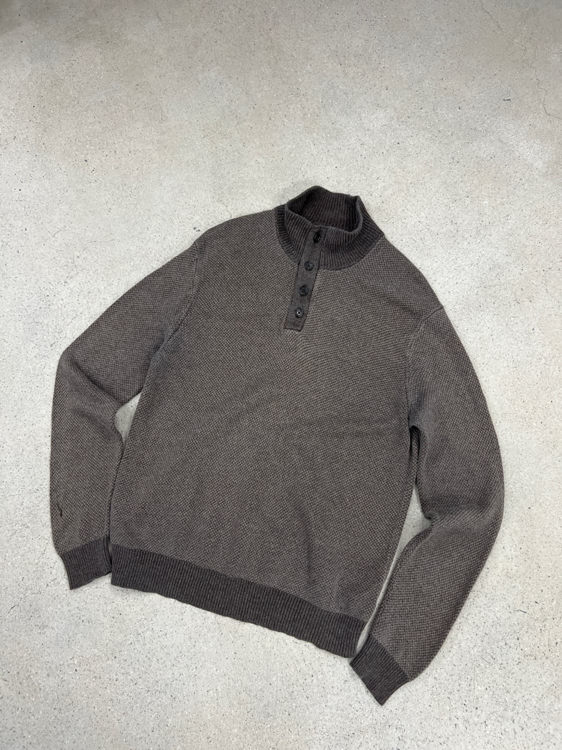 폴로 랄프로렌 배색 실크 카라 니트 상품이미지5