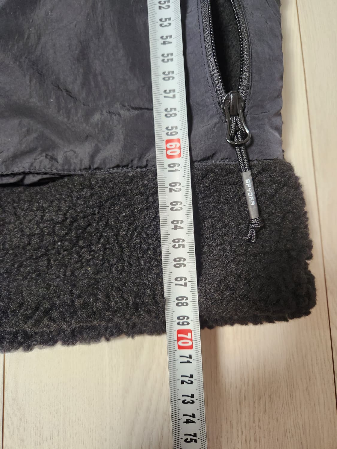 새상품급) 스파이더 남여공용 보아 플리스 후드 집업 재킷 SPEWCNFT 상품이미지4