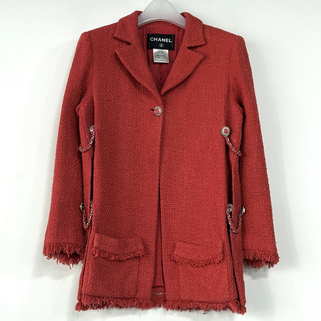 샤넬 체인 트위드 자켓 스커트 투피스 set 상품이미지2