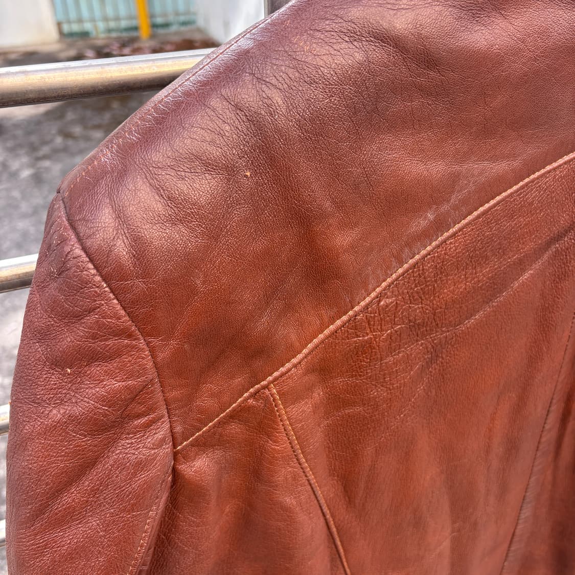 70’s Cabretta Leather 레더카코트 빅사이즈 상품이미지3