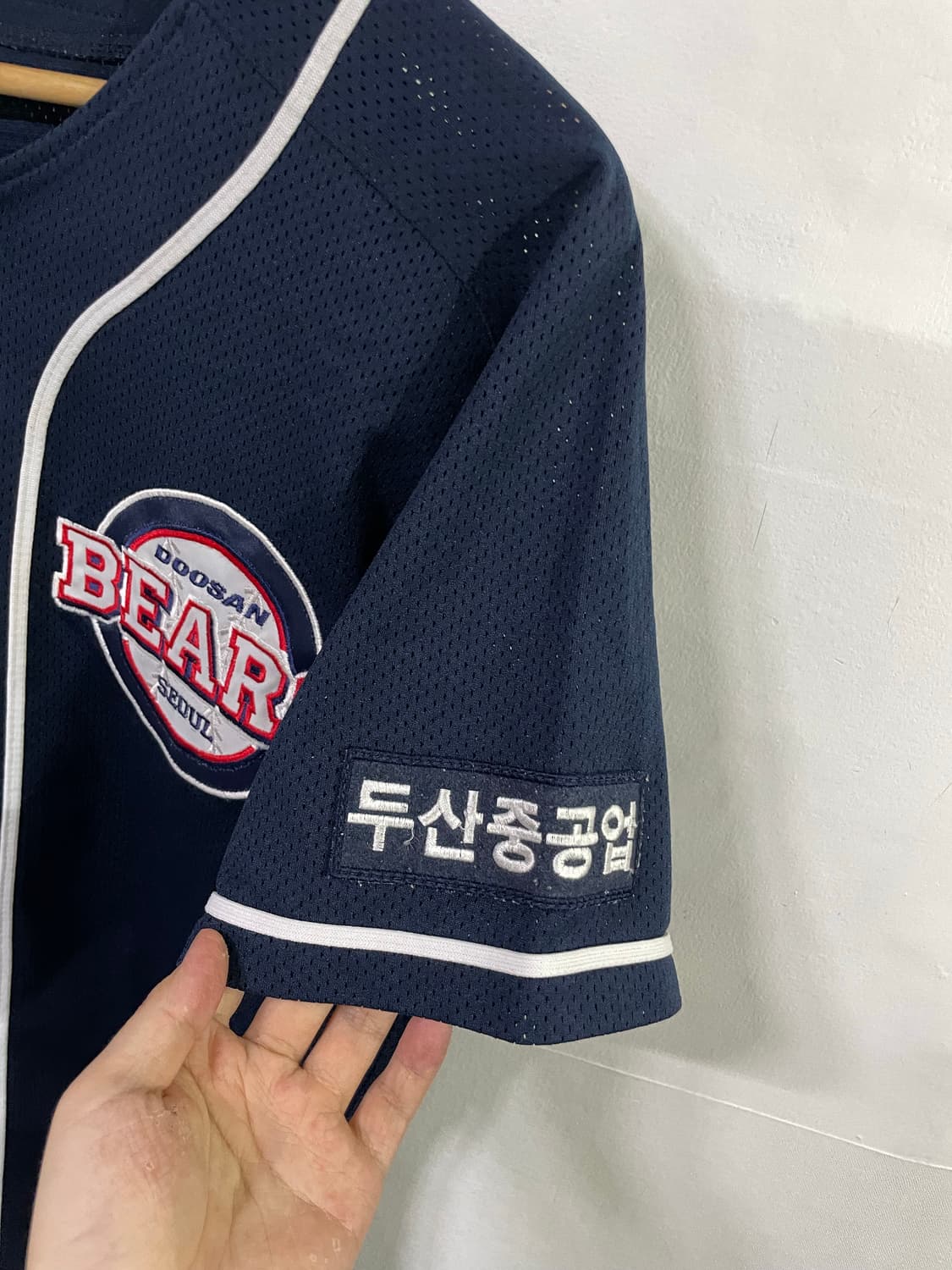 두산베어스 최준석 어웨이 올드 유니폼 네포스 L 100 사이즈 상품이미지3