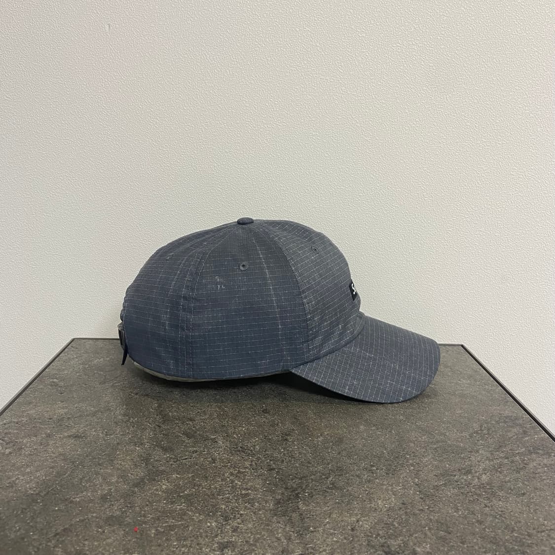 (OS) 슈프림 6패널 볼캡 모자 립스탑 워시드 그레이 상품이미지2