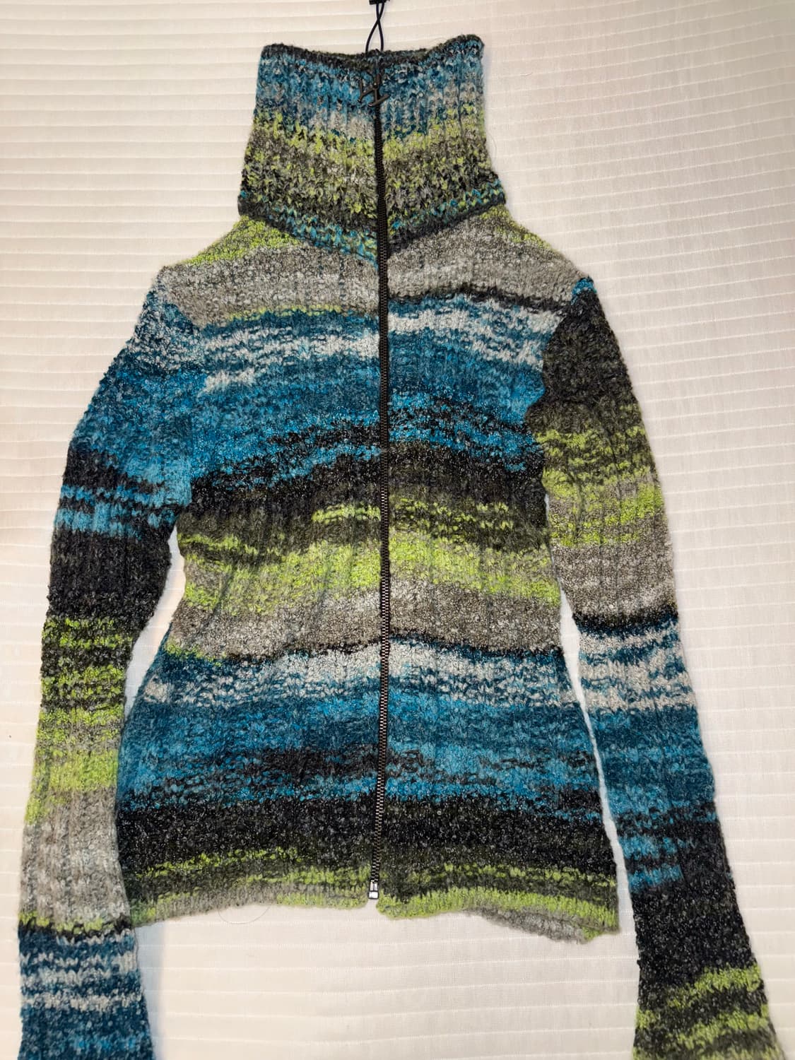 오픈와이와이 니트집업  상품이미지1