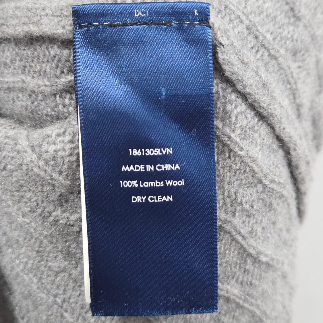 폴로랄프로렌 스포츠 우먼 램스울 케이블 브이넥 니트 M 상품이미지4