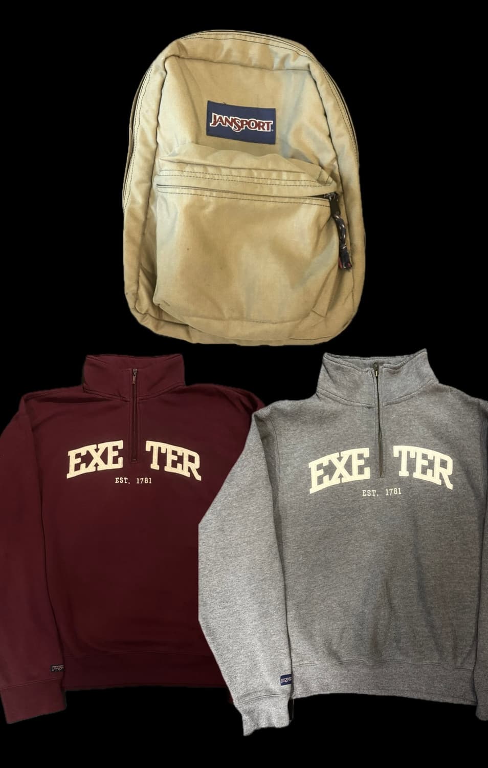 잔스포츠 백팩 하프집업 (3개 모두 구매만.) 상품이미지1