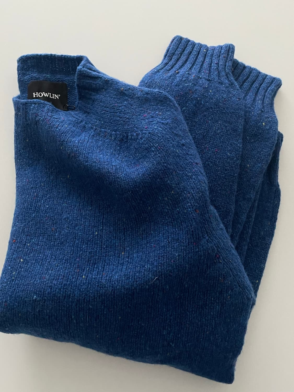 (새제품) howlin 하울린 블루 울 니트 상품이미지1
