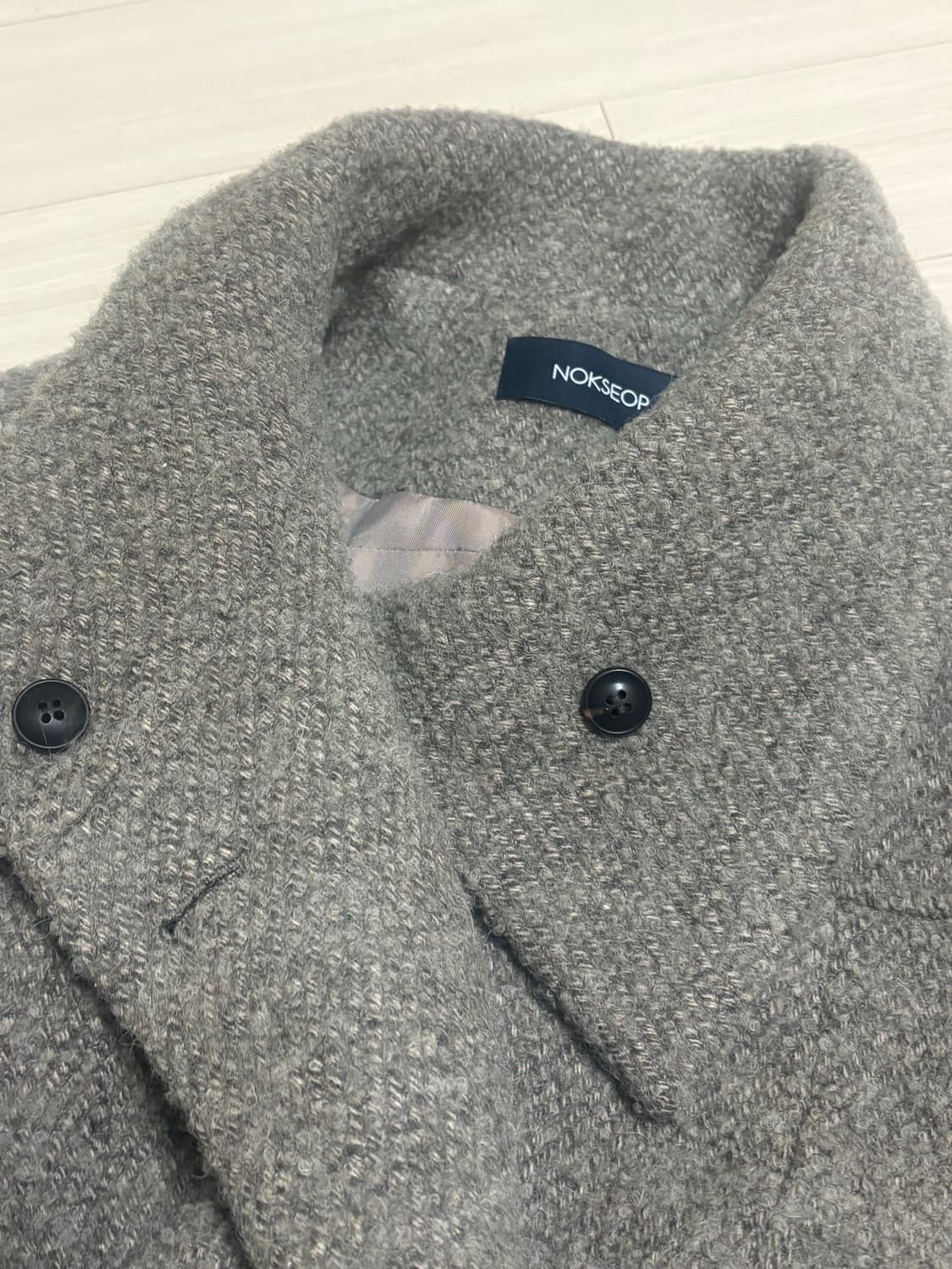 녹섭 클래식 코트 판매합니다!  상품이미지8