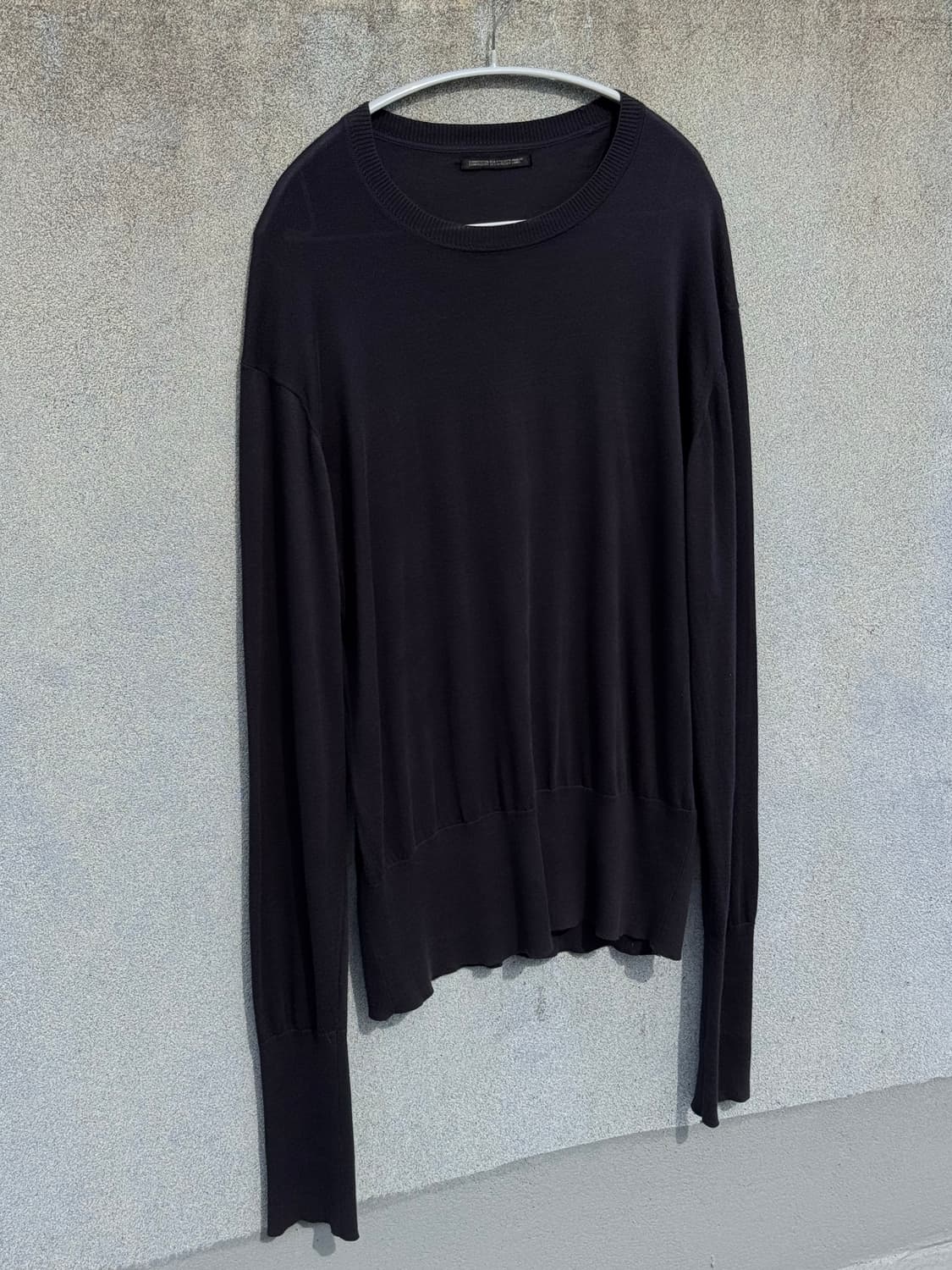 Yohji Yamamoto Pour Homme Long-rib Knit 상품이미지4