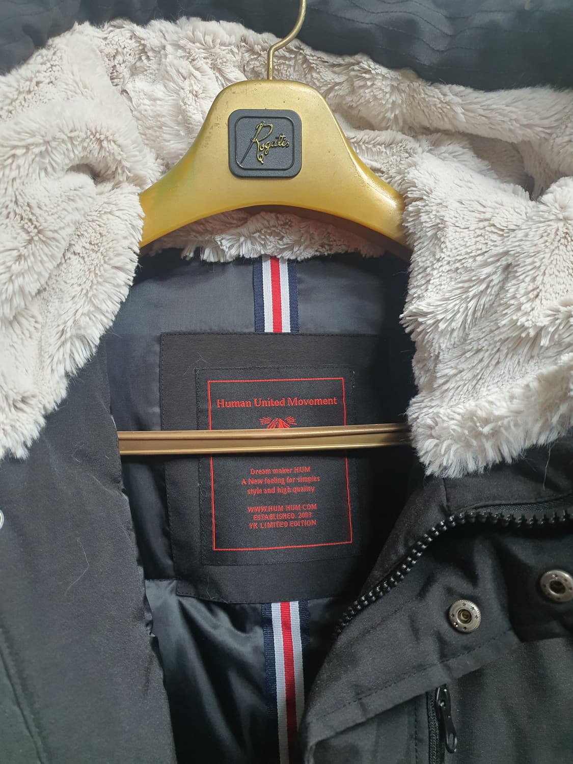 남성용 덕다운 패딩 자켓 100 상품이미지3