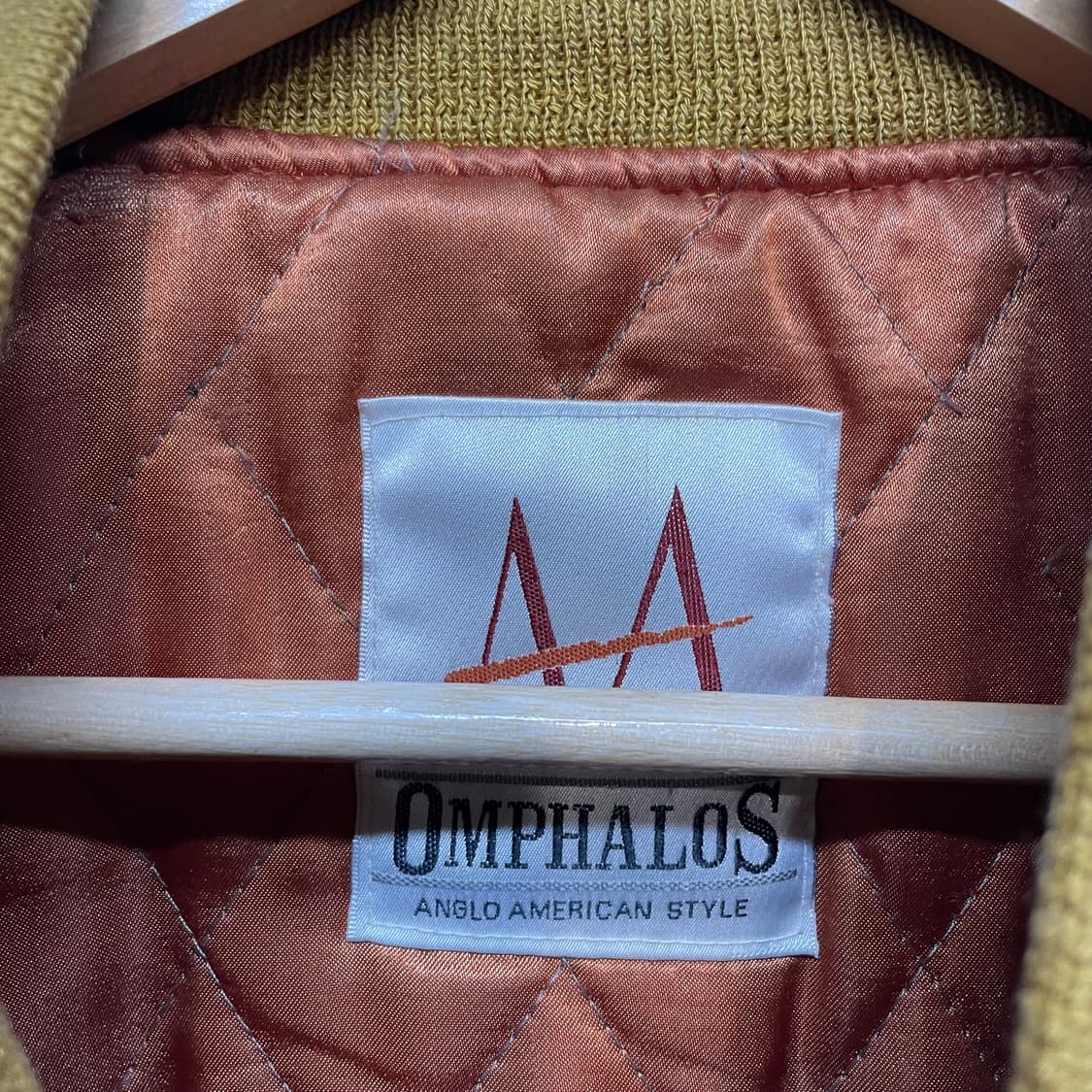 1990s OMPHALOS 울 바시티 자켓 상품이미지3