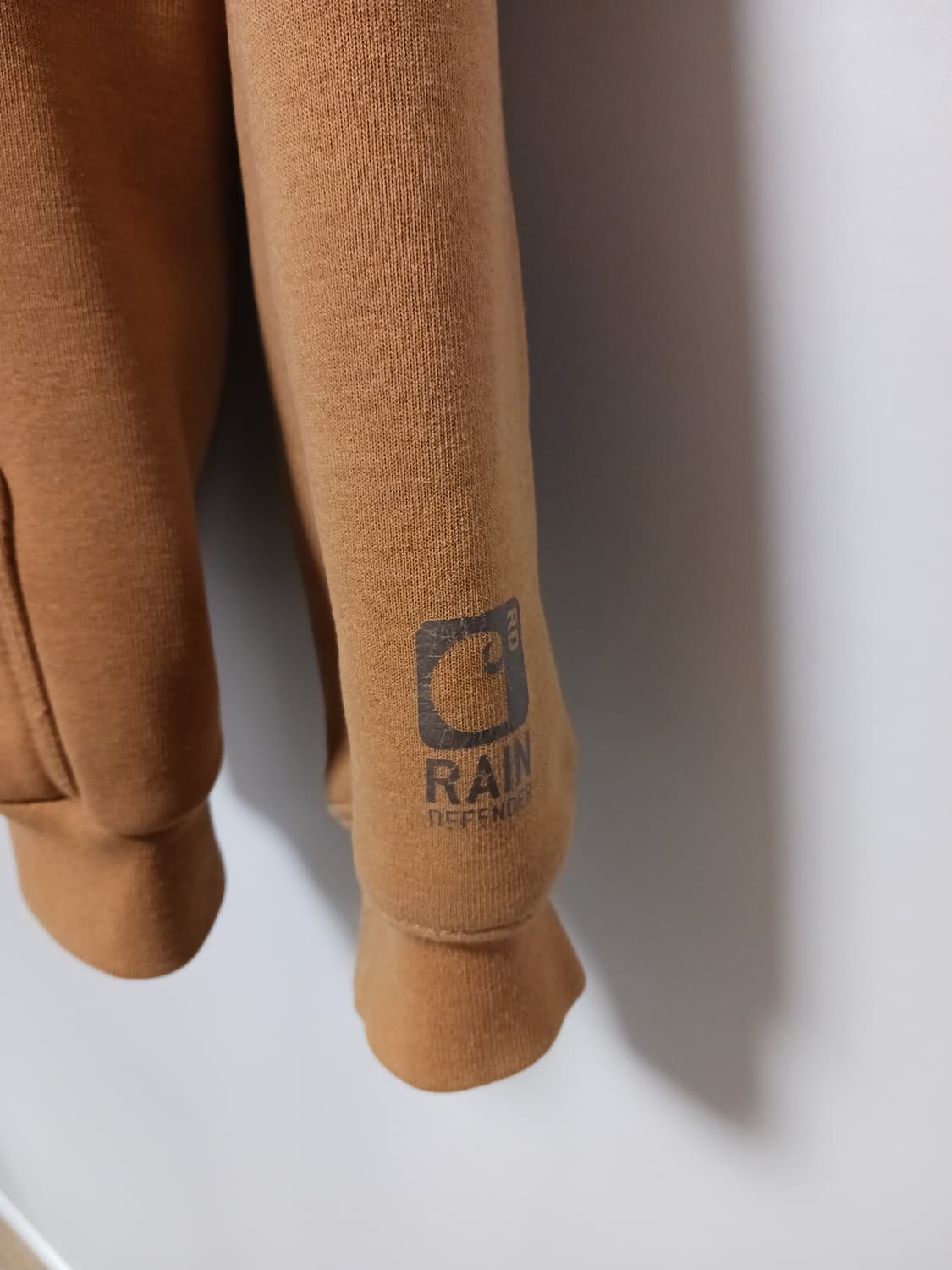 칼하트 레인디펜더 된장 집업후드 상품이미지5