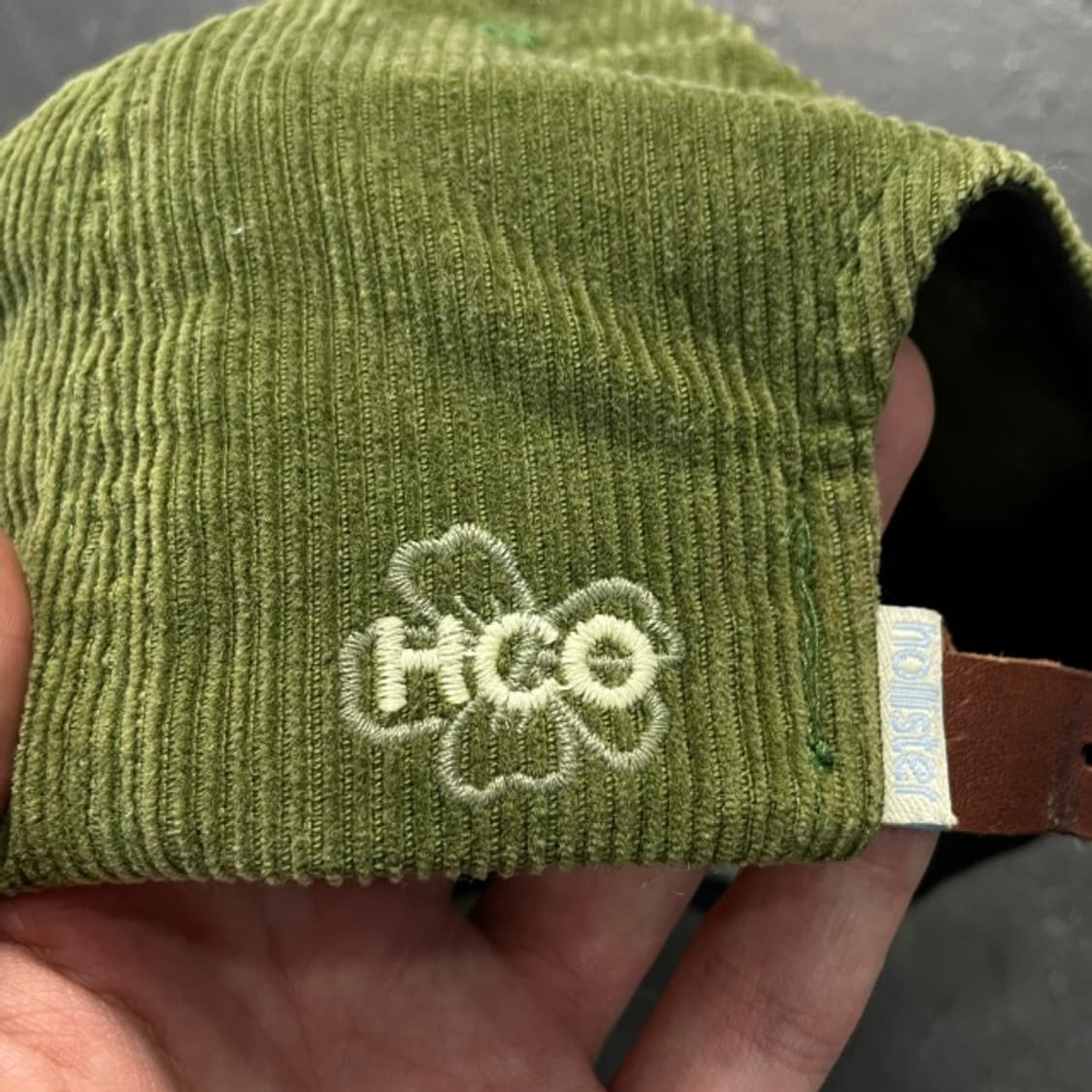 홀리스터 코듀로이 볼캡 상품이미지2