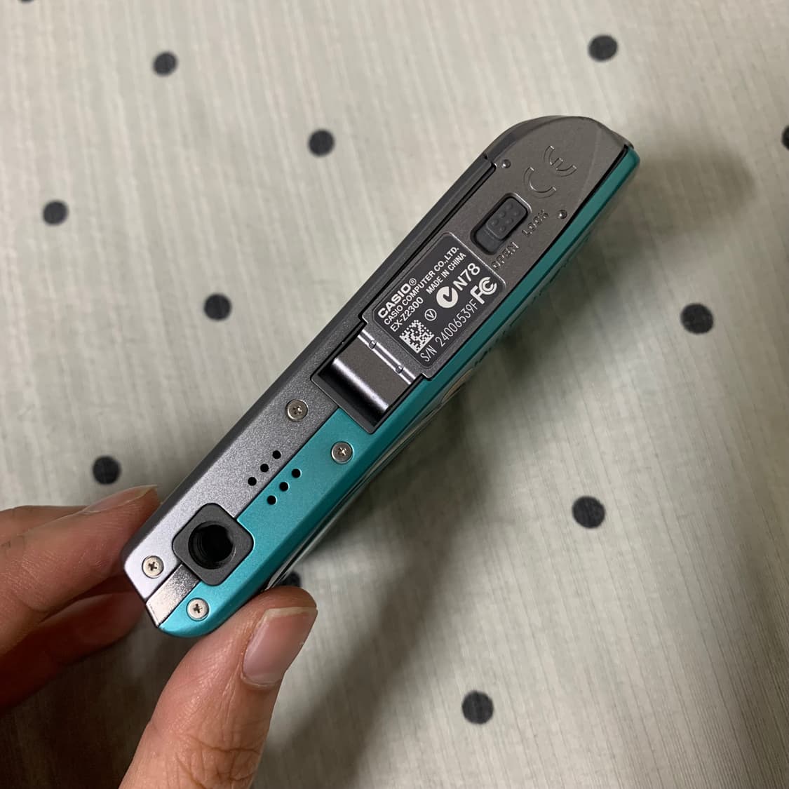 카시오 엑슬림 Z2300 민트 빈티지 카메라 상품이미지5