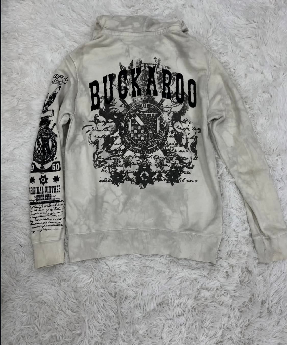 버커루 나염 후드집업 y2k  상품이미지5