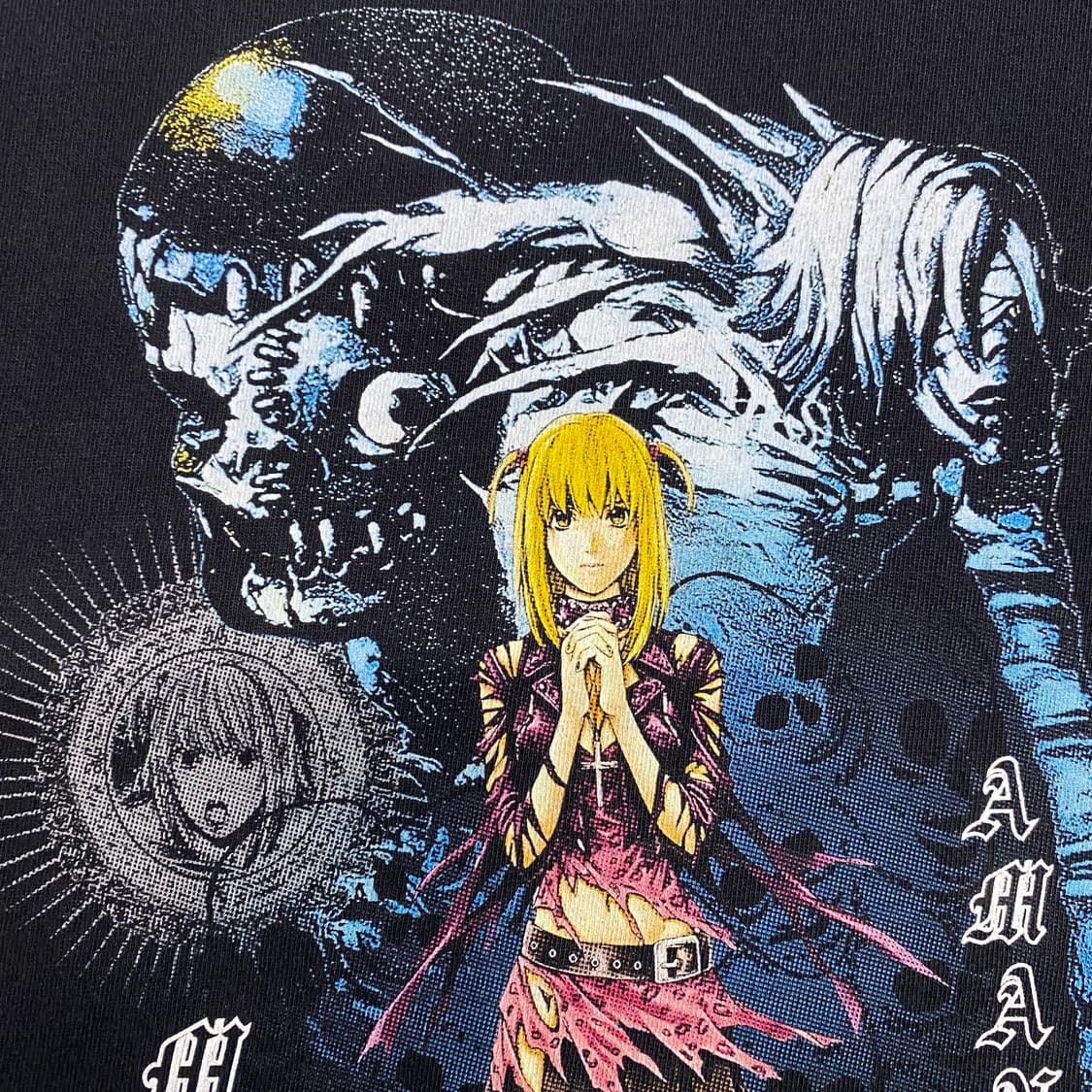 데스노트 미사 부틀렉 애니메이션 티셔츠 상품이미지6