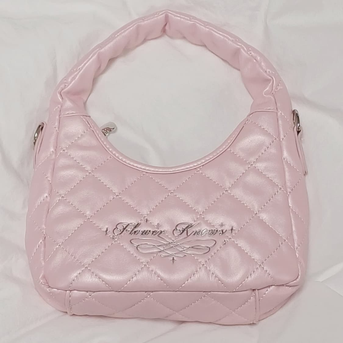 플라워노즈 스완 한정판 퀼팅 핸드백 가방 히메갸루 상품이미지1