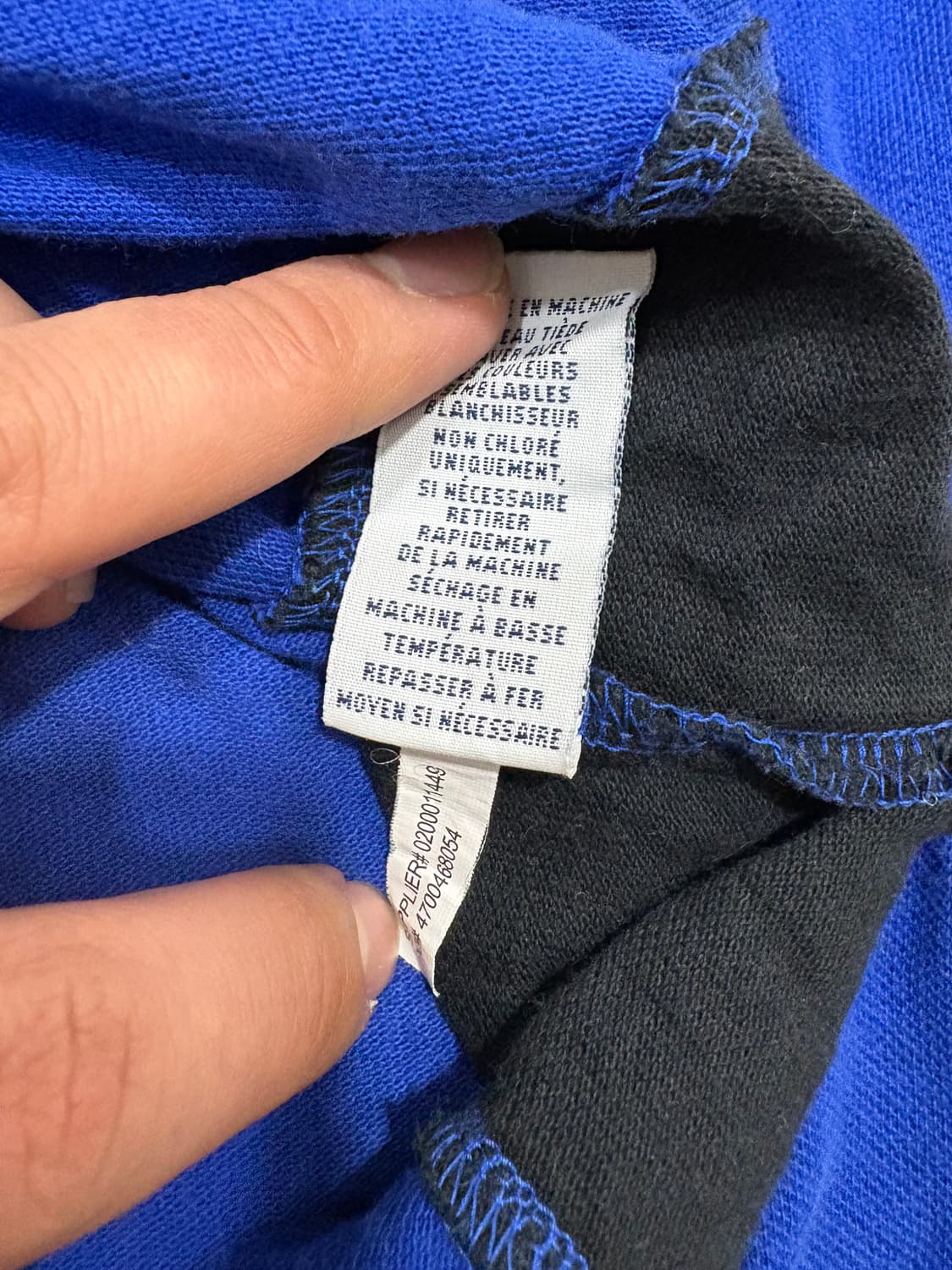 폴로 랄프로렌 빅포니 긴팔 카라티 네이비 블랙 상품이미지5