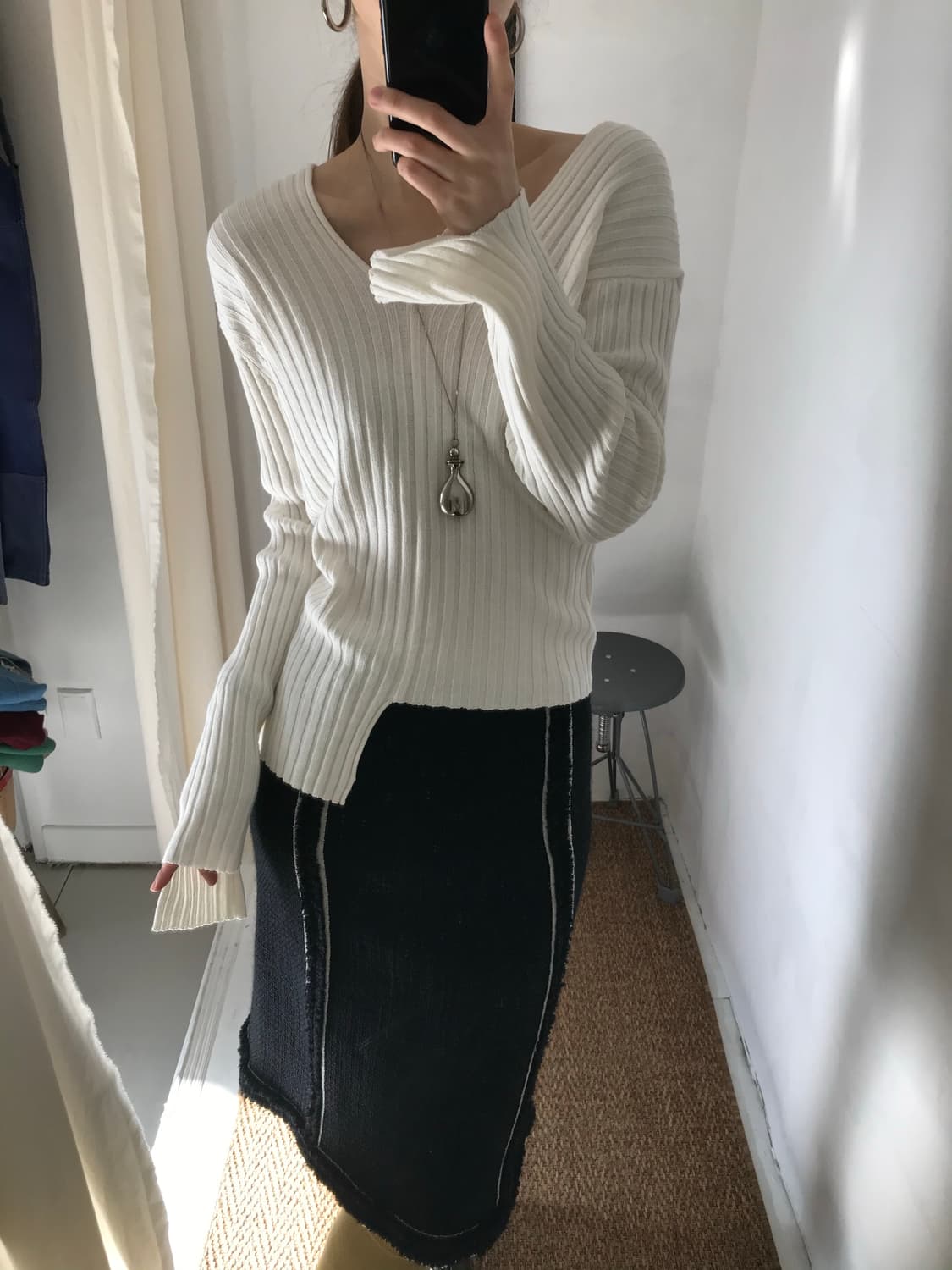 tweed wool skirt 상품이미지3