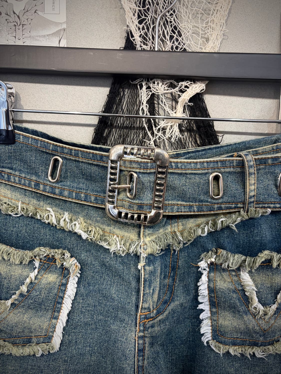 Onegyaru washing pocket detail pants 상품이미지6