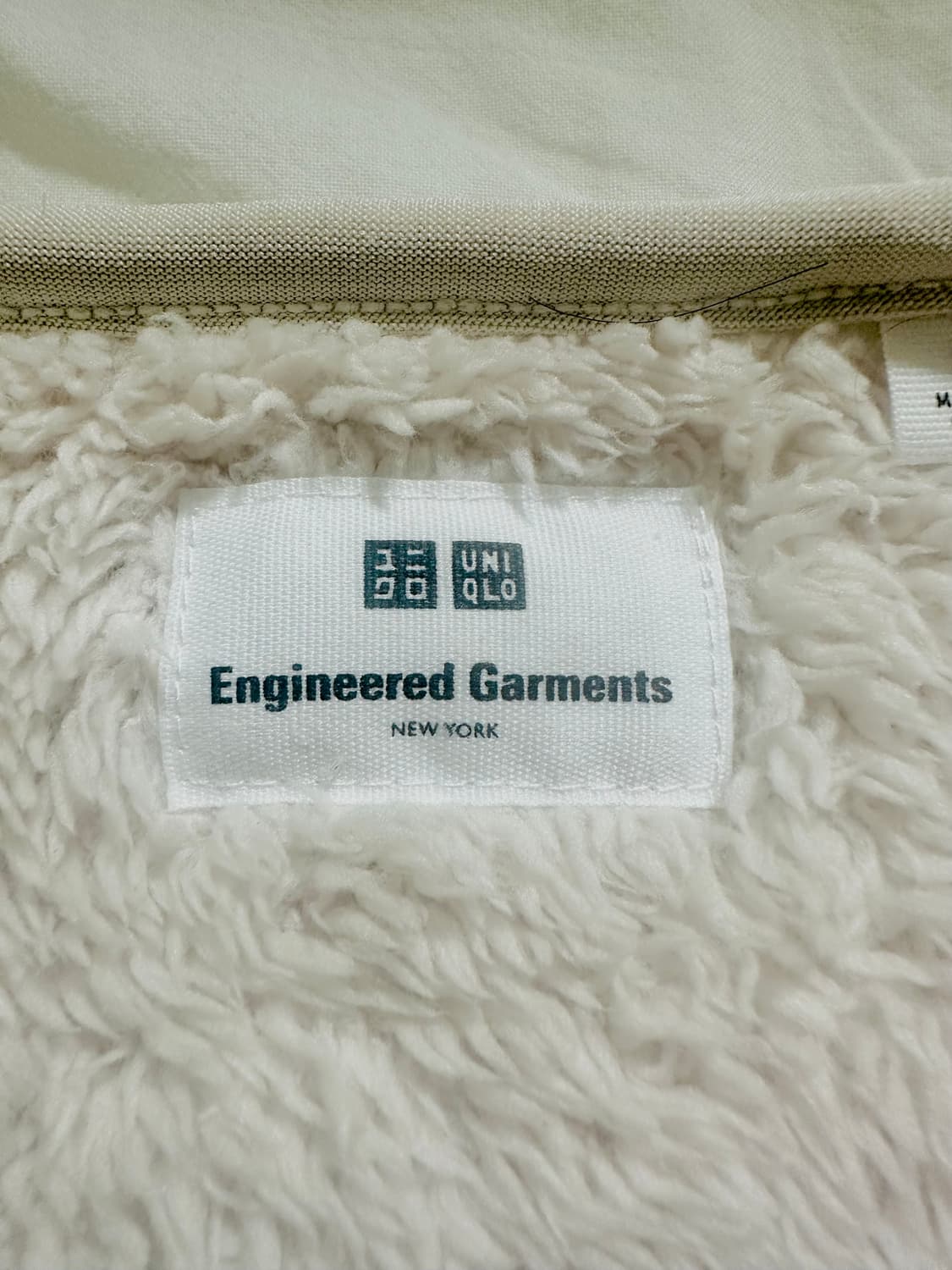 Uniqlo + Engineered garments 후리스 풀오버 상품이미지3