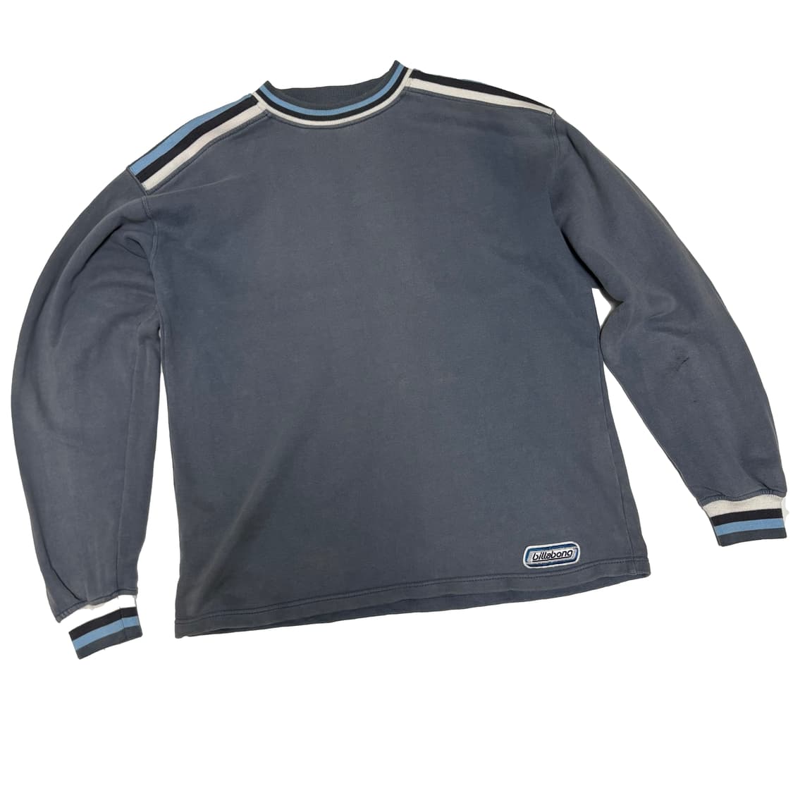 빌라봉 레트로 링거 라인 롱슬리브 스웨트셔츠 상품이미지1