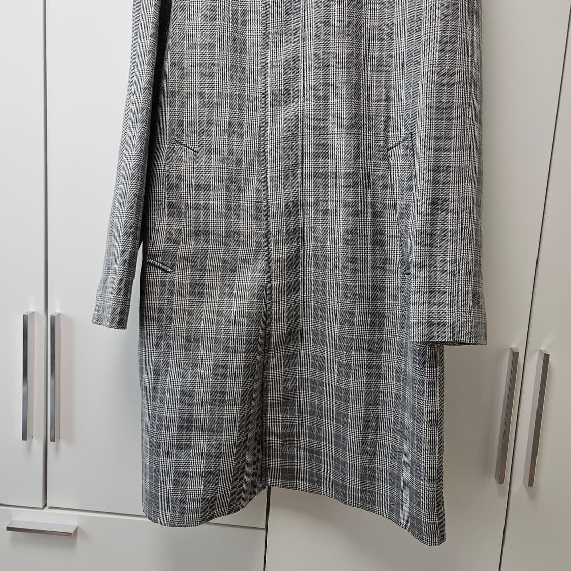 앤더슨벨 트렌치 체크 코트 상품이미지3