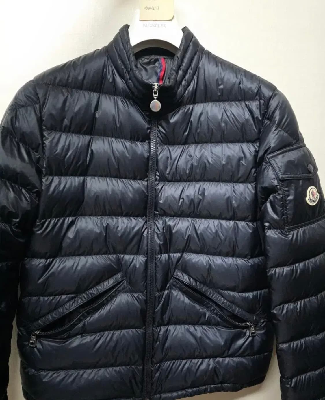 몽클레어 아게이 구스다운 경량패딩4 네이비 상품이미지2