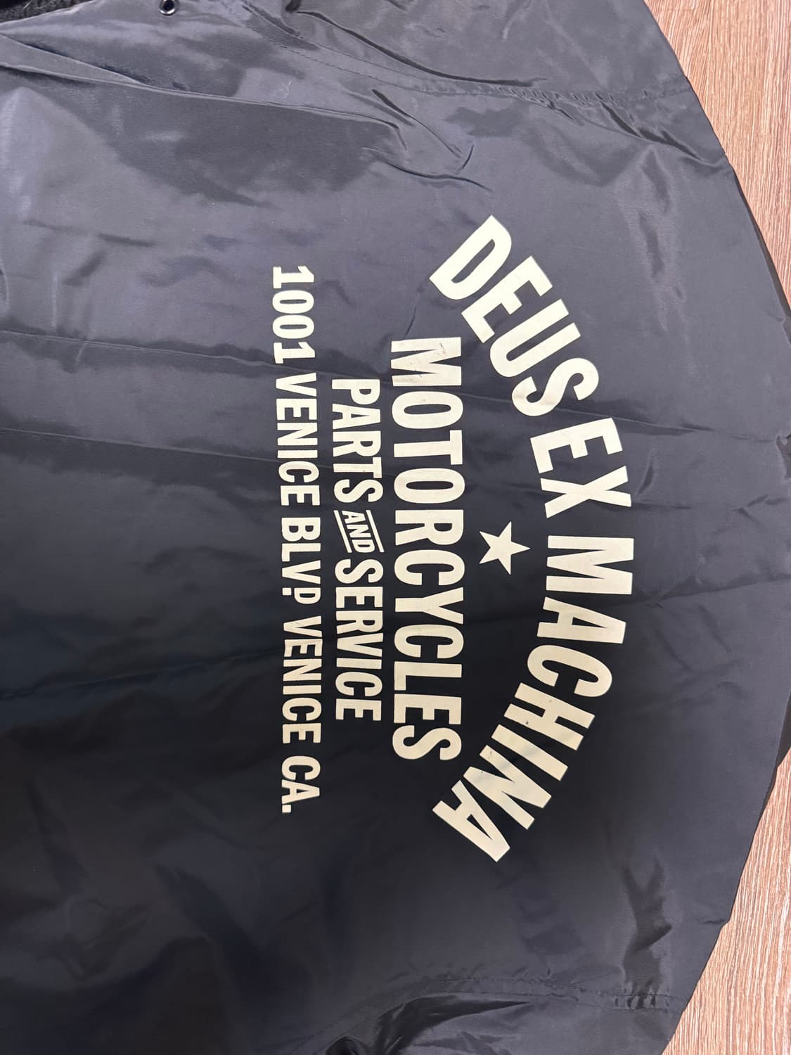 Deus Ex Machina Tokyo Coach Jacket Black 상품이미지3